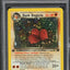 2000 POKEMON TEAM ROCKET 1ST EDITION HOLO DARK DUGTRIO #6 PSA 7 NRMT