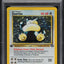 1999 POKEMON JUNGLE 1ST EDITION HOLO SNORLAX #11 PSA 8 NM-MT