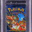 1999 POKEMON BASE SET THICK FONT CHARIZARD BOOSTER PACK PSA 10