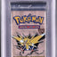 1999 POKEMON FOSSIL NARROW MARGINS ZAPDOS BOOSTER PACK PSA 7