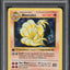 1999 POKEMON BASE SET SHADOWLESS 1ST EDITION HOLO NINETALES #12 PSA 5 EX