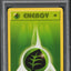 1999 POKEMON BASE SET SHADOWLESS 1ST EDITION GRASS ENERGY #99 PSA 8 NM-MT