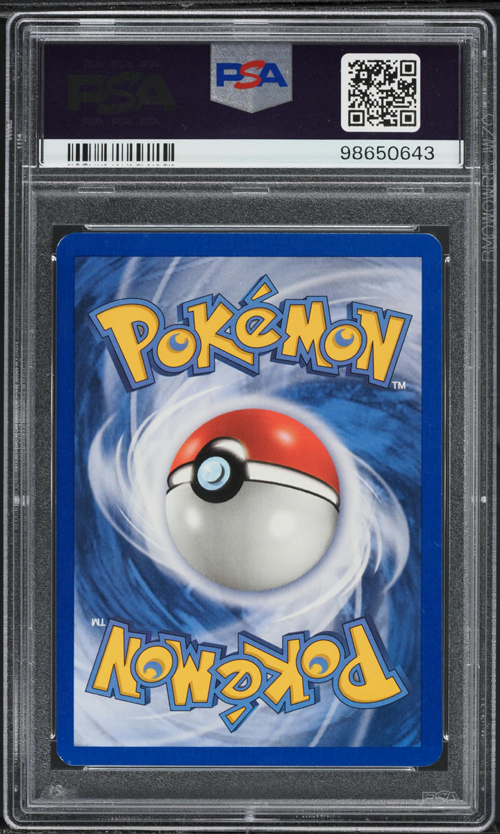 2006 POKEMON EX HOLON PHANTOMS REVERSE HOLO MEWTWO #24 PSA 8 NM-MT