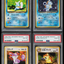 1997 POKEMON JAPANESE ROCKET COMPLETE SET PSA 10