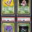 1997 POKEMON JAPANESE ROCKET COMPLETE SET PSA 10
