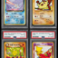 1997 POKEMON JAPANESE ROCKET COMPLETE SET PSA 10