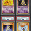 1997 POKEMON JAPANESE ROCKET COMPLETE SET PSA 10