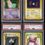 1997 POKEMON JAPANESE ROCKET COMPLETE SET PSA 10