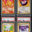 1997 POKEMON JAPANESE ROCKET COMPLETE SET PSA 10