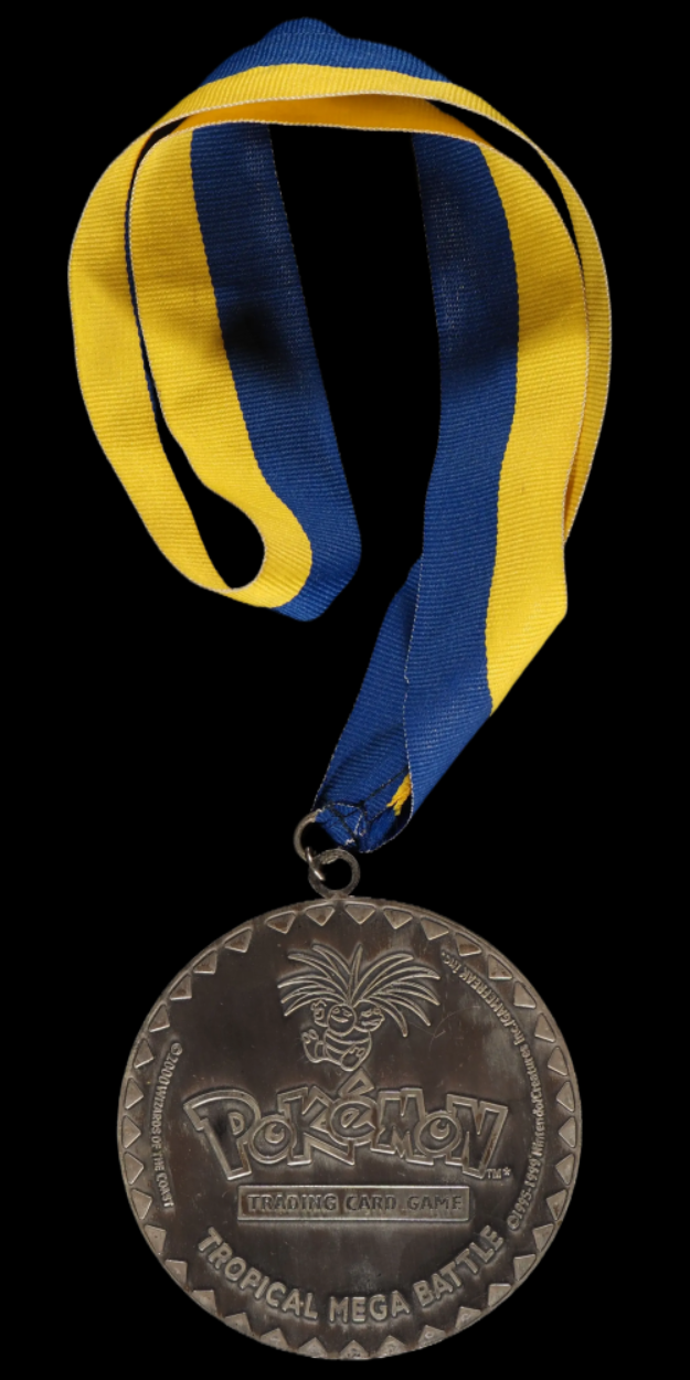 2000 POKEMON TROPICAL MEGA BATTLE TMB CONTESTANT MEDAL