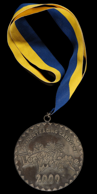 2000 POKEMON TROPICAL MEGA BATTLE TMB CONTESTANT MEDAL