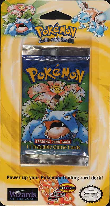 1999 POKEMON BASE SET SHADOWLESS LONG CRIMP VENUSAUR BLISTER PACK SEALED *GENERIC IMAGE*