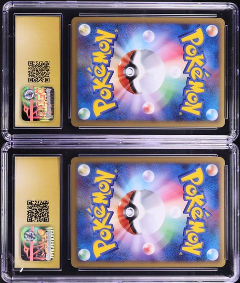 2009 POKEMON JAPANESE HEARTGOLD 1ST EDITION HOLO HO-OH LEGEND PAIR CGC 10 PRISTINE