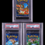 1999 POKEMON BASE SET BLASTOISE CHARIZARD VENUSAUR THICK FONT BOOSTER PACKS PSA 10 *SEQUENTIAL CERTIFICATION NUMBERS*