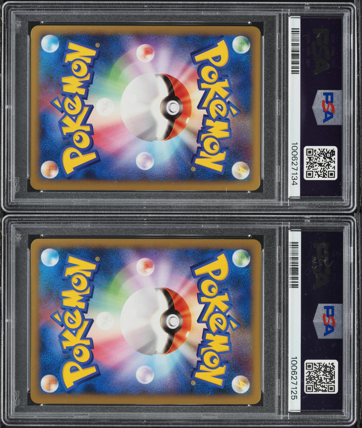 2010 POKEMON JAPANESE REVIVING LEGENDS 1ST EDITION RAIKOU & SUICUNE LEGEND PAIR PSA 10