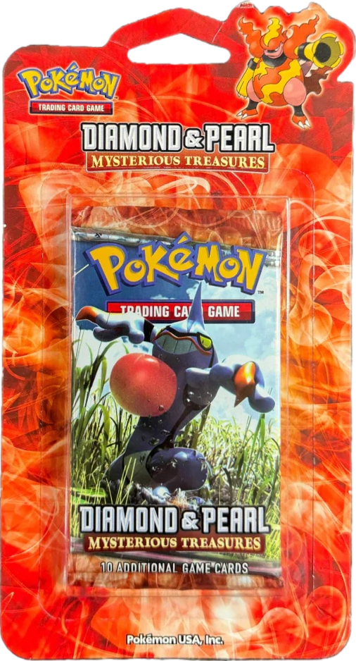 2007 POKEMON DP MYSTERIOUS TREASURES TOXICROAK BLISTER PACK SEALED *GENERIC IMAGE*