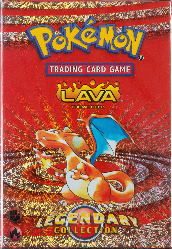 2002 POKEMON LEGENDARY COLLECTION LAVA THEME DECK SEALED *GENERIC IMAGE*