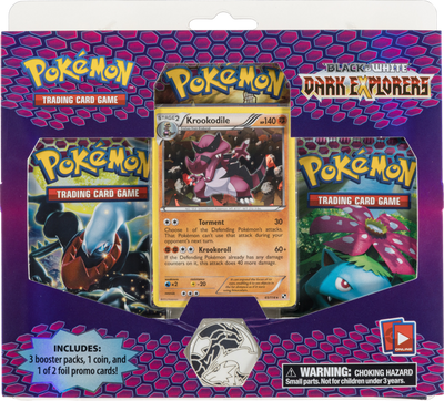 2012 POKEMON BW DARK EXPLORERS KROOKODILE BLISTER PACK SEALED *GENERIC IMAGE*