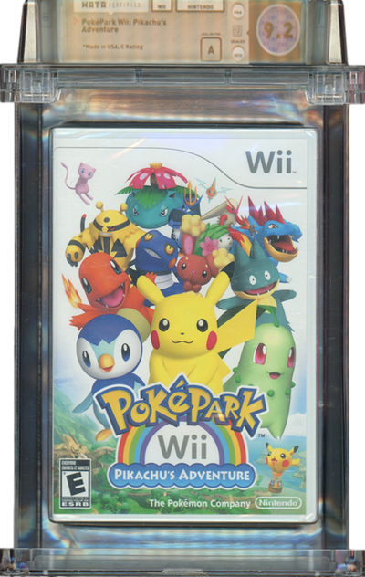 2010 POKEMON POKEPARK WII: PIKACHU'S ADVENTURE NINTENDO WII WATA 9.2 A SEALED