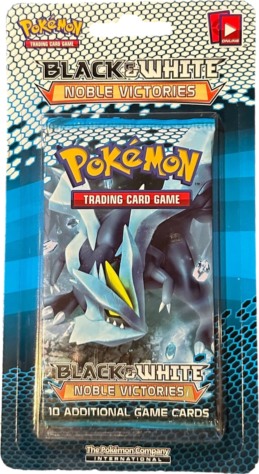 2011 POKEMON BW NOBLE VICTORIES KYUREM BLISTER PACK SEALED *GENERIC IMAGE*