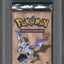 1999 POKEMON FOSSIL 1ST EDITION AERODACTYL BOOSTER PACK PSA 8