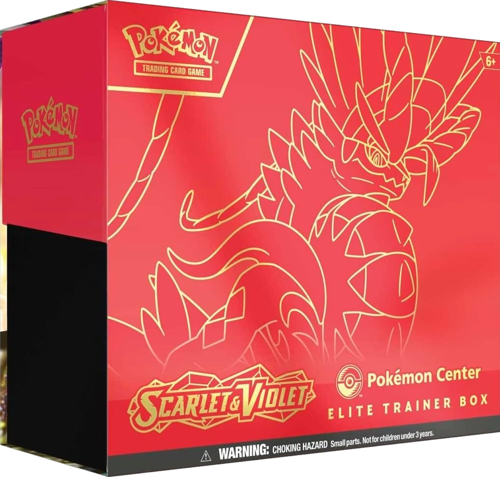 2023 POKEMON CENTER SCARLET & VIOLET KORAIDON ELITE TRAINER BOX SEALED *GENERIC IMAGE*