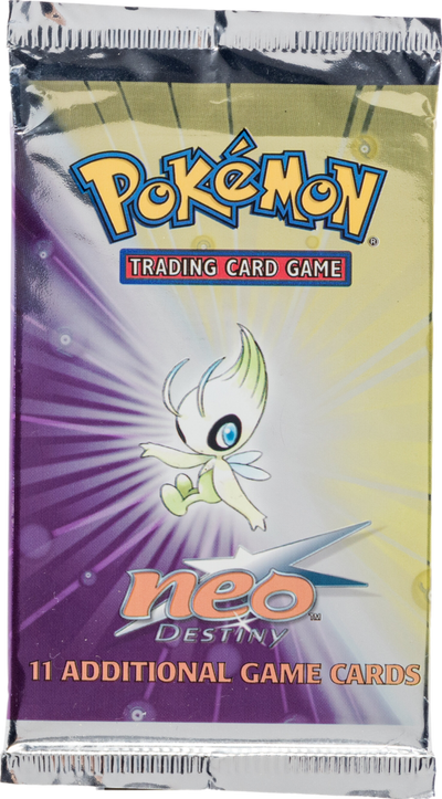 2002 POKEMON NEO DESTINY CELEBI BOOSTER PACK SEALED *GENERIC IMAGE*