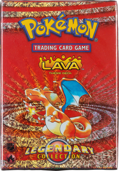2002 POKEMON LEGENDARY COLLECTION LAVA THEME DECK SEALED *GENERIC IMAGE*